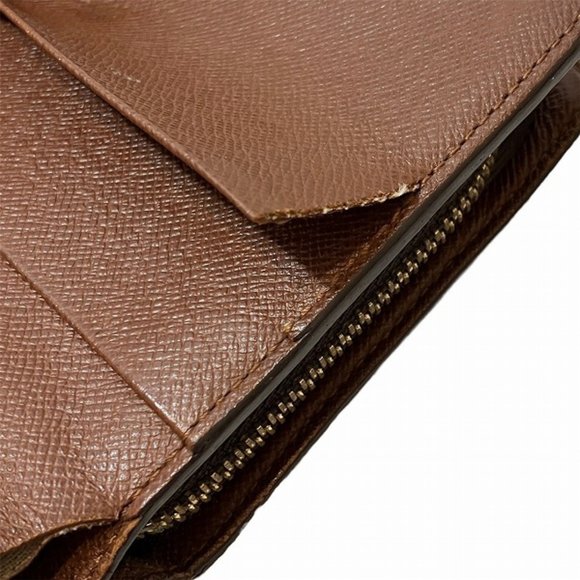 Louis Vuitton Monogram Porte Papier Zip M61207 Wallet Bifold Women's - Picture 8 of 9